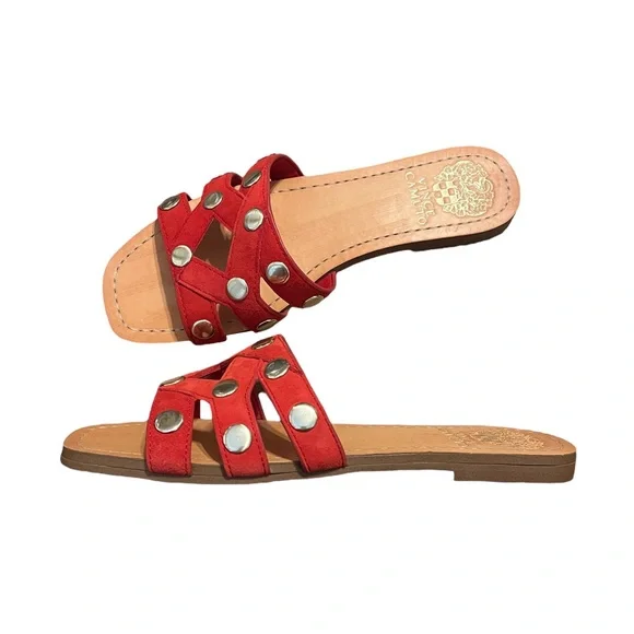 Suede Sandals Vince Camuto Vazista Vince Camuto Vazista Red